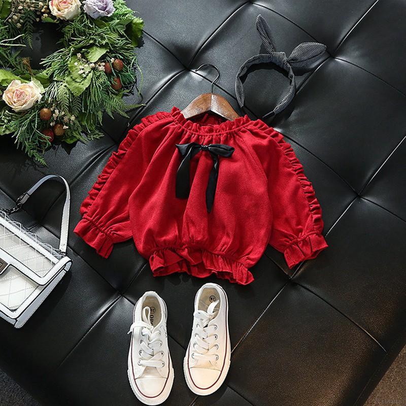 Áo Chiffon Tay Dài Cho Bé Gái 0-4 Tuổi