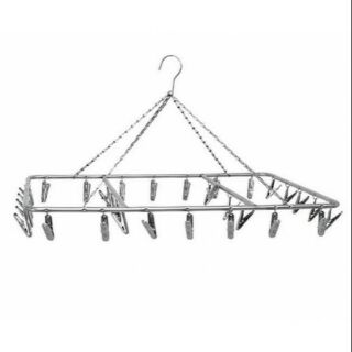 Móc kẹp treo quần áo inox