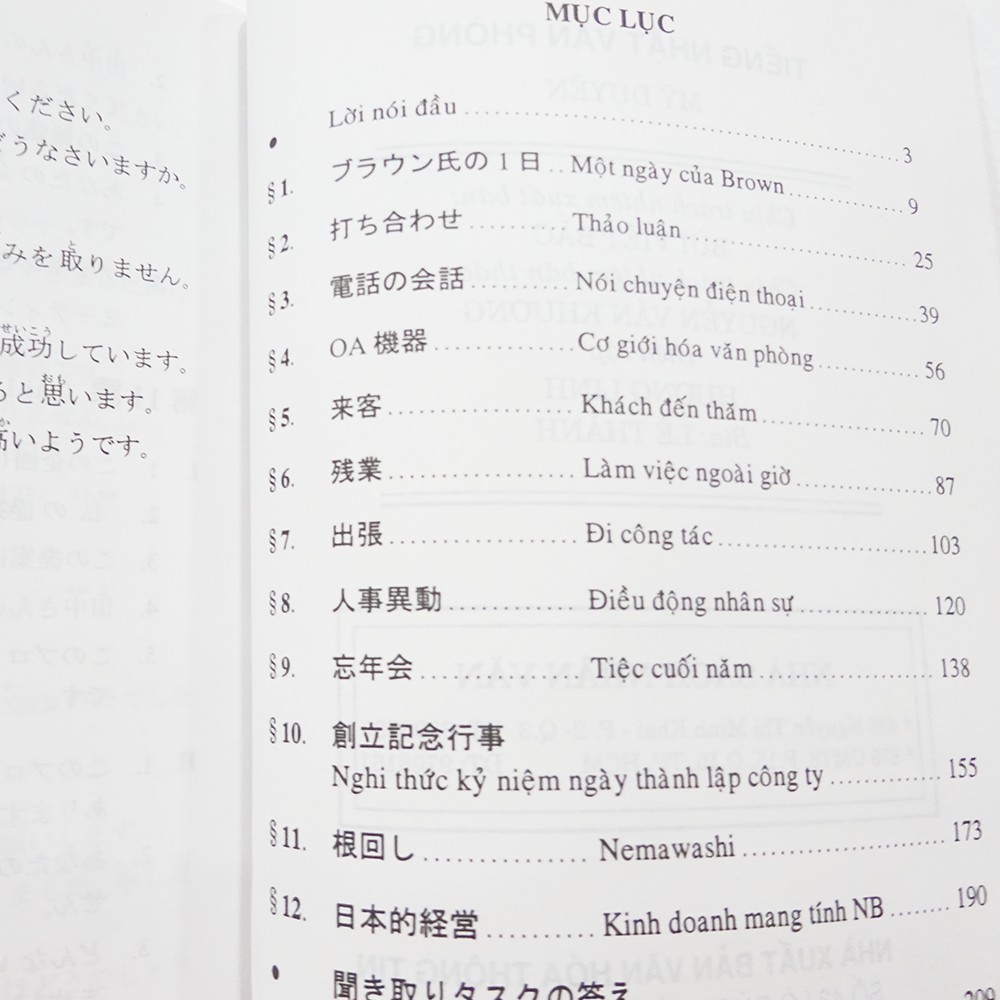 Sách - Tiếng Nhật Văn Phòng - Độc quyền Nhân Văn