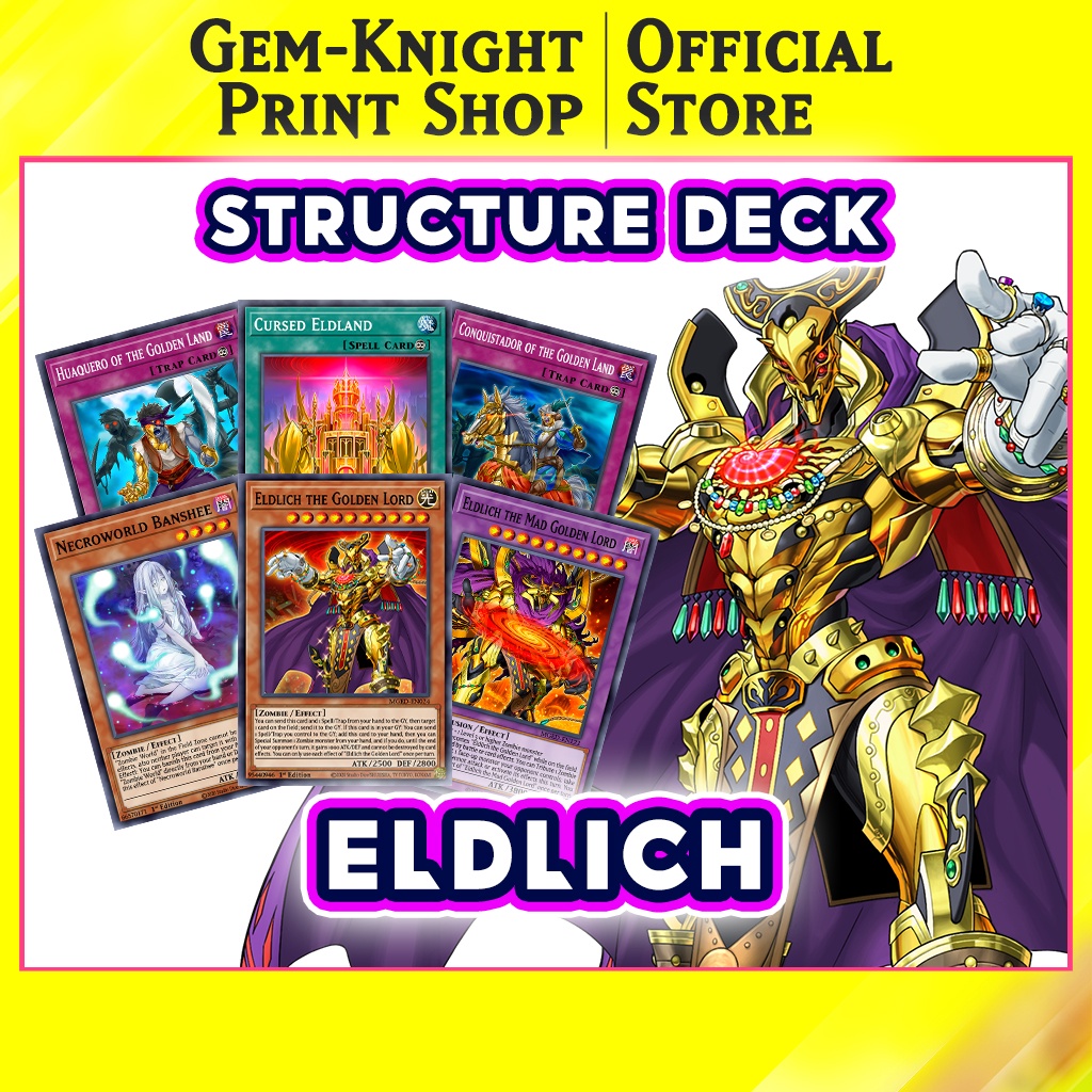 Bộ bài Yugioh - Eldlich - Structure Deck