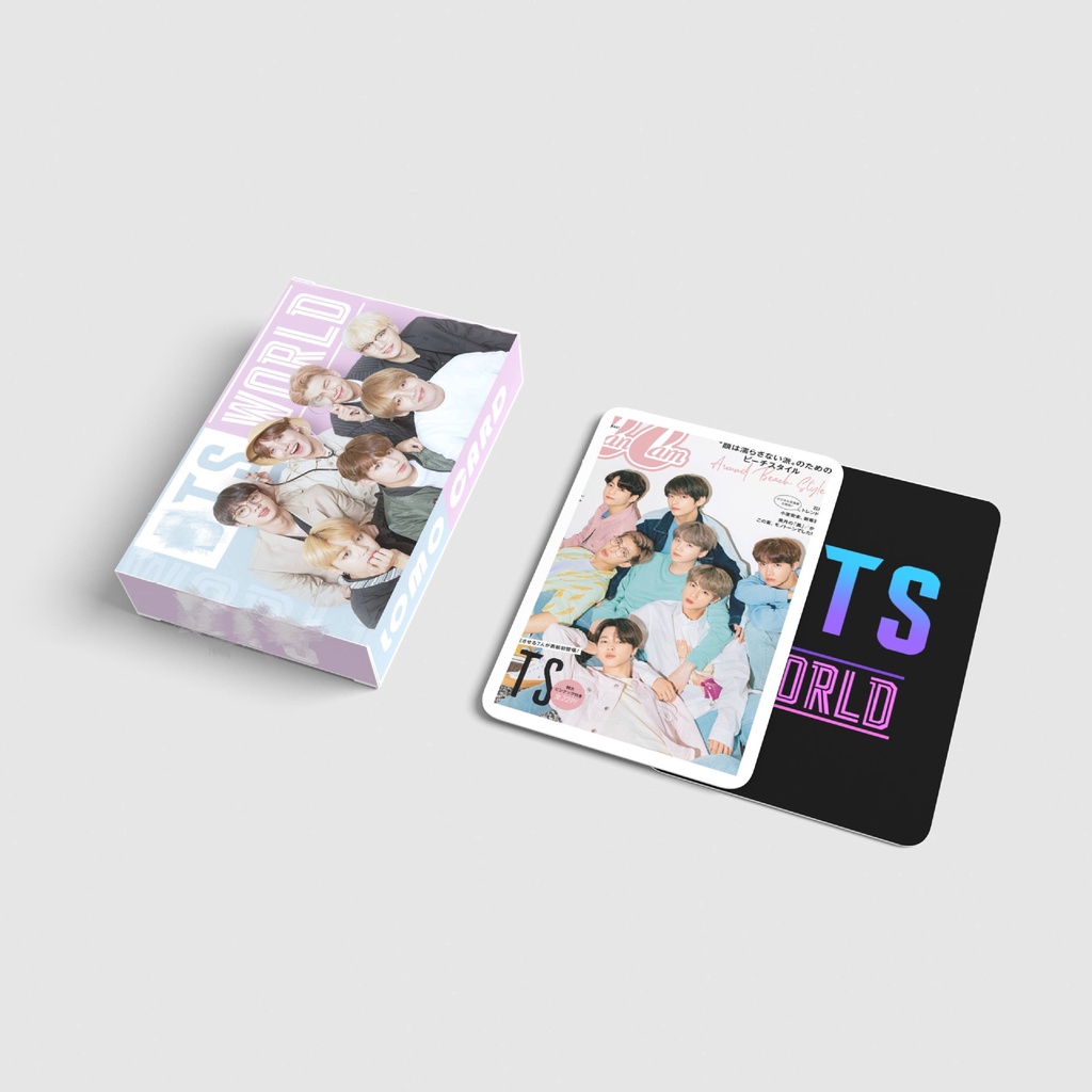 BTS Album Photocard V JIMIN SUGA JIN Lomo Card Postcard
