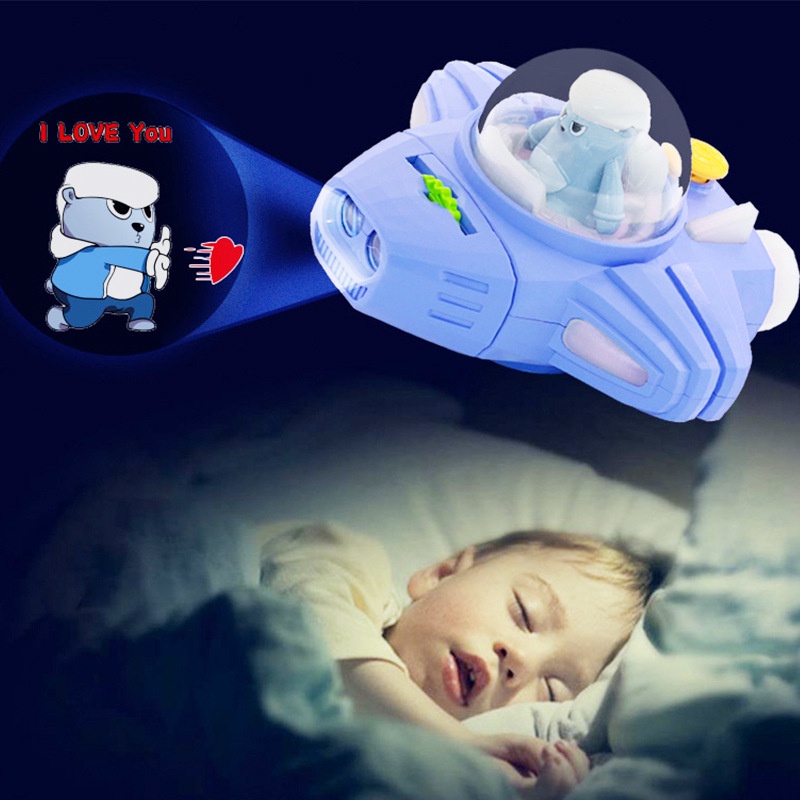 Đèn Chiếu Hình Đĩa Bay Phi Thuyền Chiếu Hình động - BỐ KHỦNG LONG