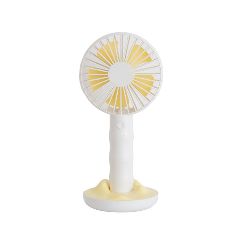 Quạt Mini Cầm Tay 3 Tốc Độ Kèm Sạc USB Tiện Dụng Chất Lượng Cao