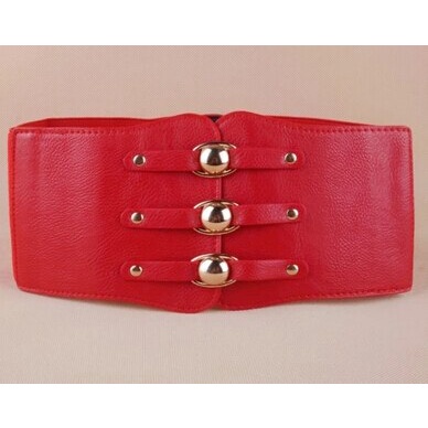 Thắt Lưng Da Bản To Co Giãn Thời Trang Phong Cách Punk