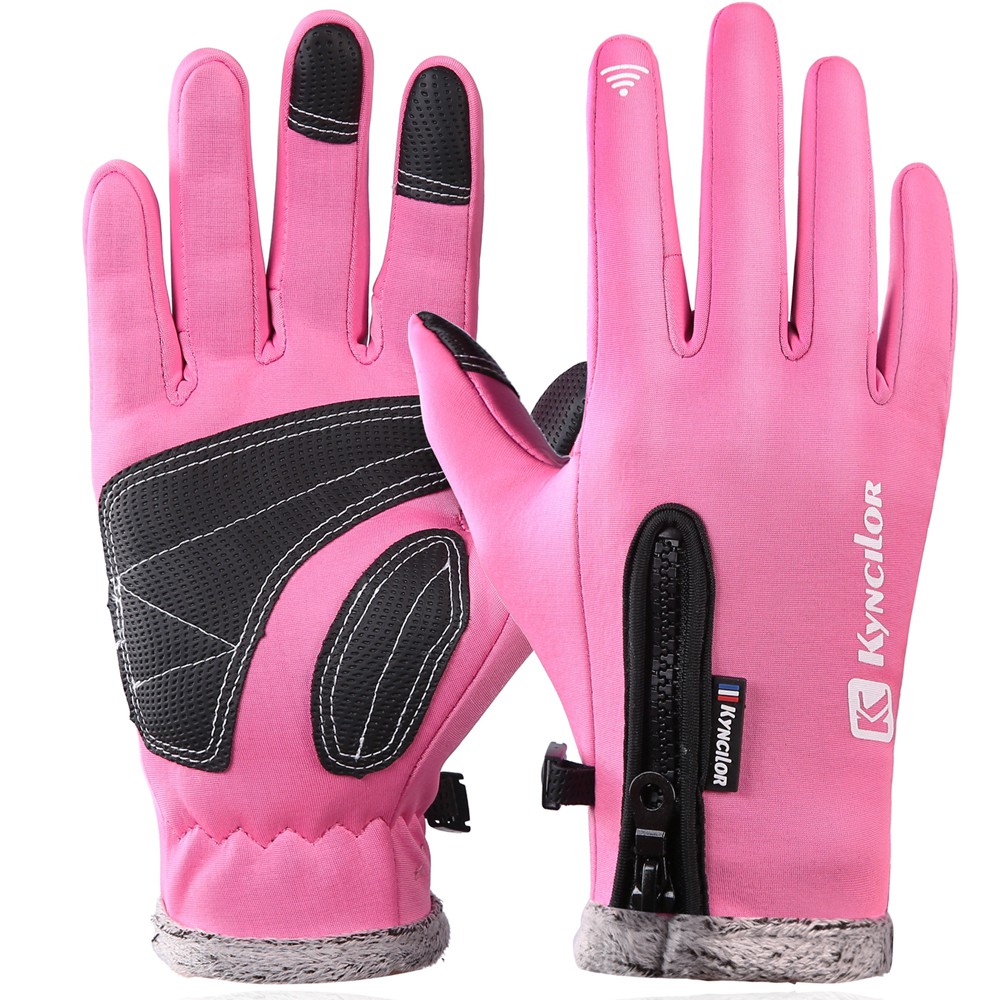 Găng tay đi mô tô có dây kéo chống nước thiết kế cá tính dành cho nam nữ