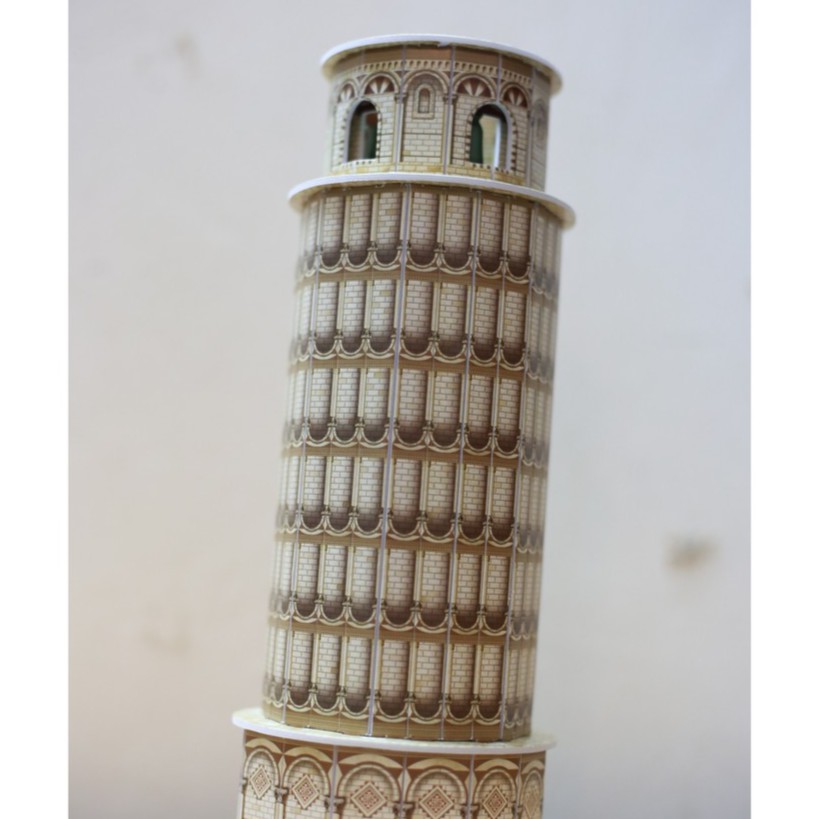 Mô hình lắp ghép 3D Cubic Fun - Tháp nghiêng Pisa