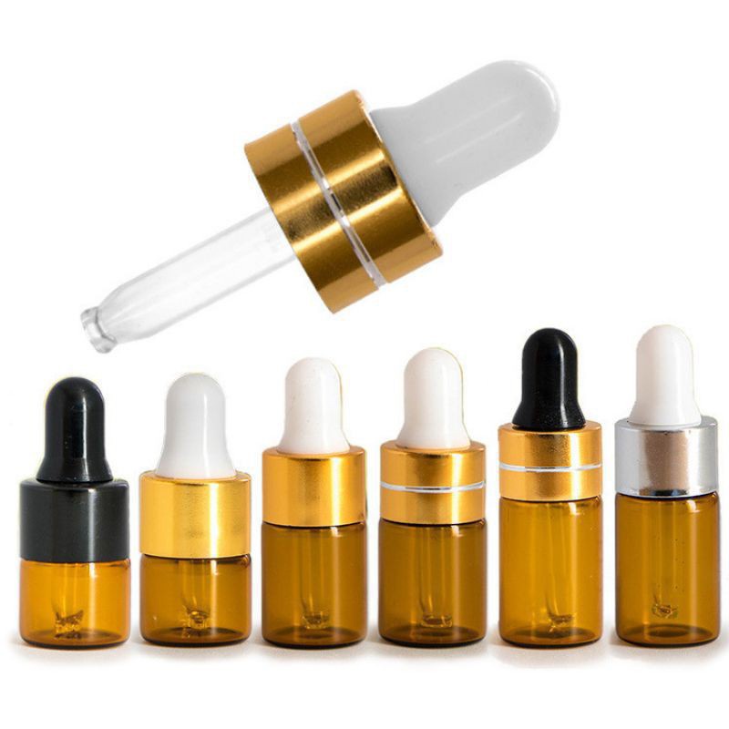 [Combo 5sp] Lọ Chiết Serum ❤ Lọ chiết tinh dầu mỏng, nước hoa 3ml,5ml,2ml khoen vàng , phụ kiện du lịch