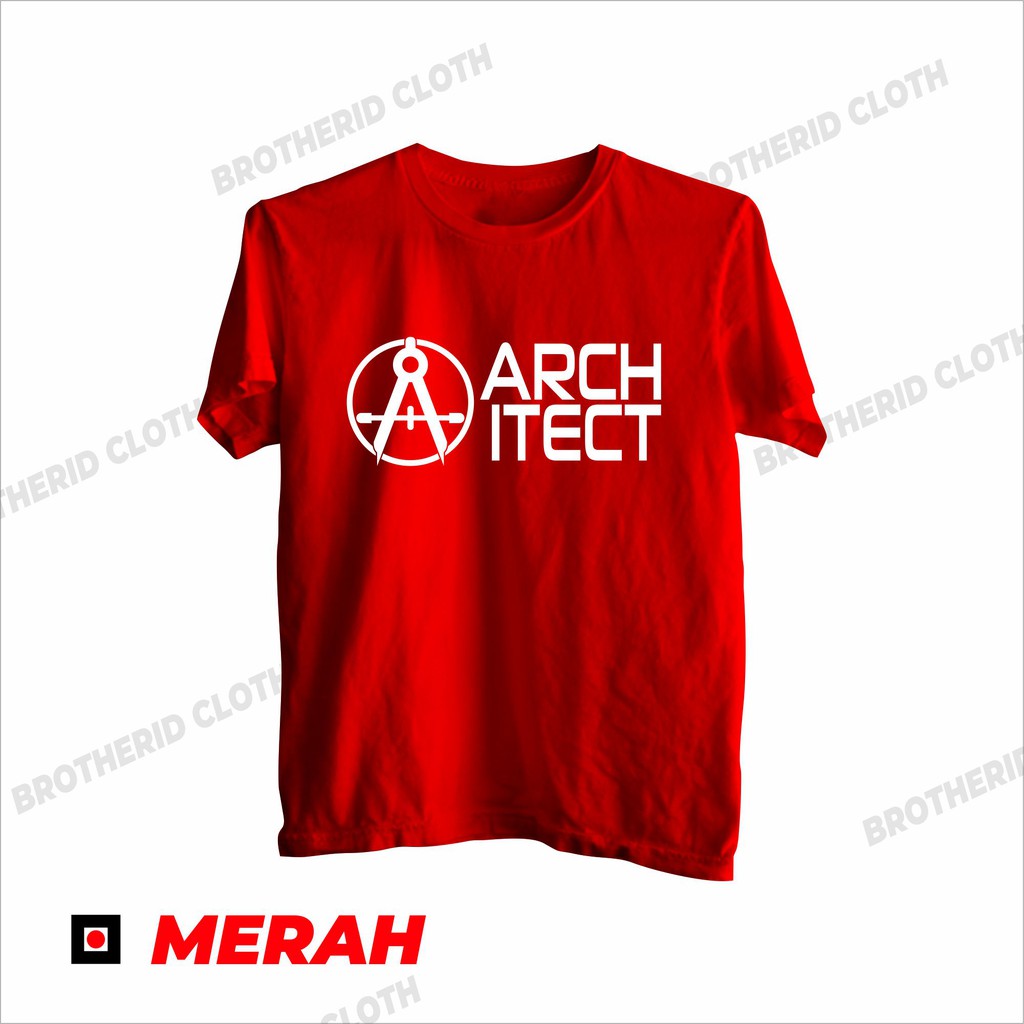 Áo Thun In Họa Tiết Architect Logo 2 Distro Combed 30s