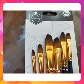 Cọ vẽ 6 cây 6118Z - vĩ
