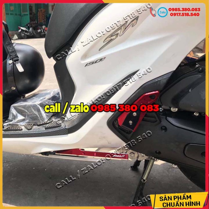 Gác Chân Biker CNC Gắn SH 2020 - 2021 Hàng Dầy Loại 1 Ảnh thật Sp