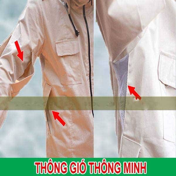 Áo Chống Nắng nam cao cấp vải kaki dày dặn đẹp màu rêu