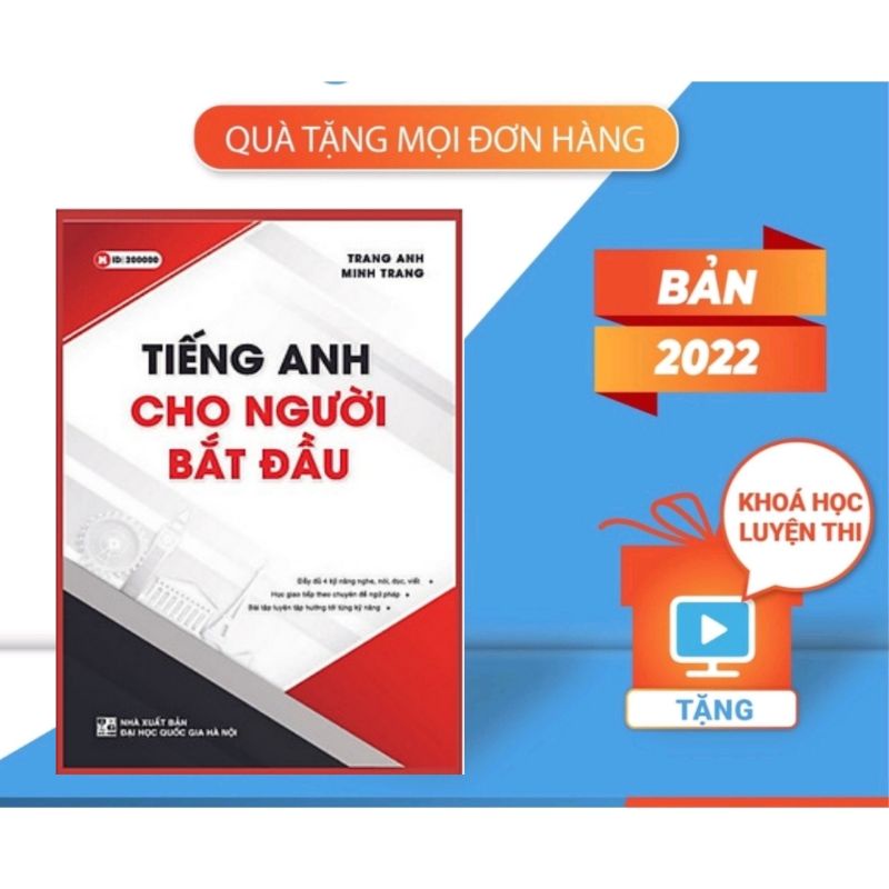 Sách Tiếng anh cho người mất gốc- người mới bắt đầu ( cô Trang Anh )