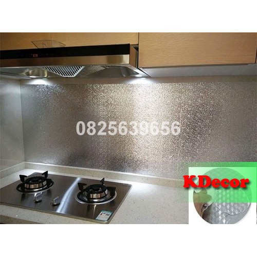 [SALE] 3 mét Decal dán bếp, giấy dán bếp chịu nhiệt khổ 60cm | BigBuy360 - bigbuy360.vn