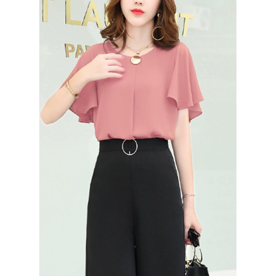 SIÊU RẺ - ÁO SƠ MI CÔNG SỞ NỮ TAY CÁNH TIÊN A3116