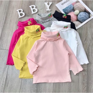 Sỉ lố áo cotton len bé gái