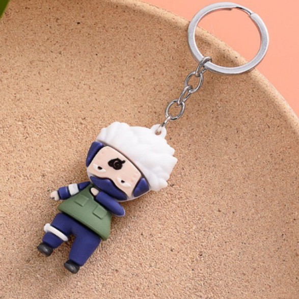 Móc khóa nhựa dẻo nhân vật Naruto Mua Tất (muatatshop)