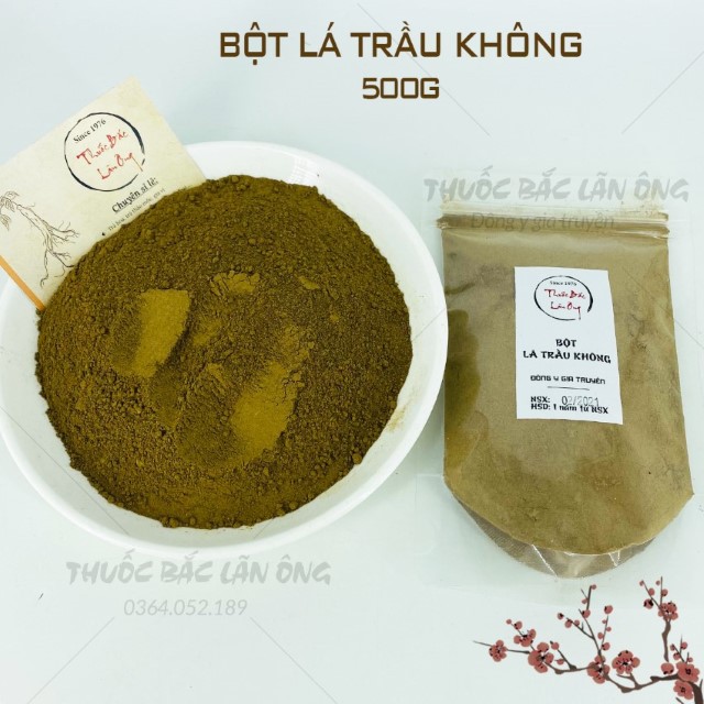 Bột Lá Trầu Không Nguyên Chất 500g