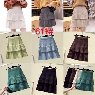 Chân váy len 2 tầng siêu xinh
