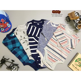 Set body old navy dài tay cho bé trai bd0612