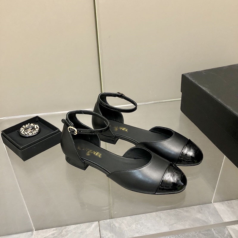 Giày búp bê mary jane chan** sandal