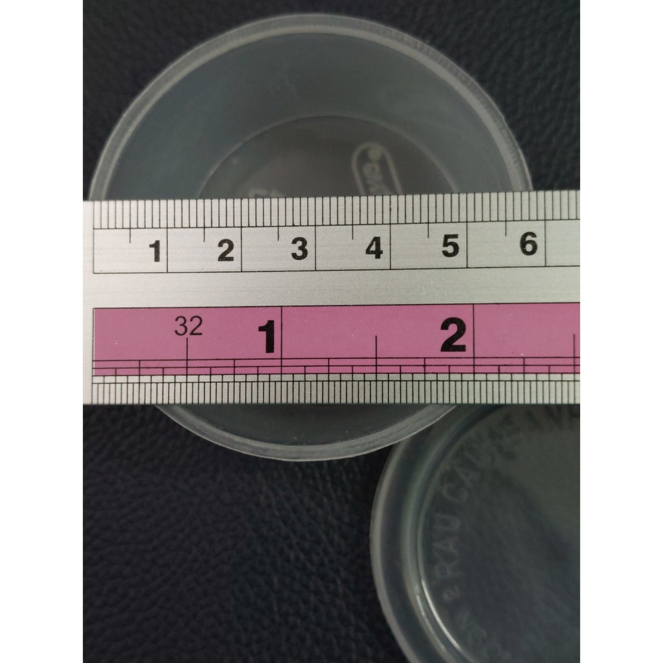 BỘ 50 KHUÔN RAU CÂU BÁNH FLAN 02 -6.3CM KÈM NẮP ĐẬY 6.3 x 6.3 cm, cao 3CM - 65ml