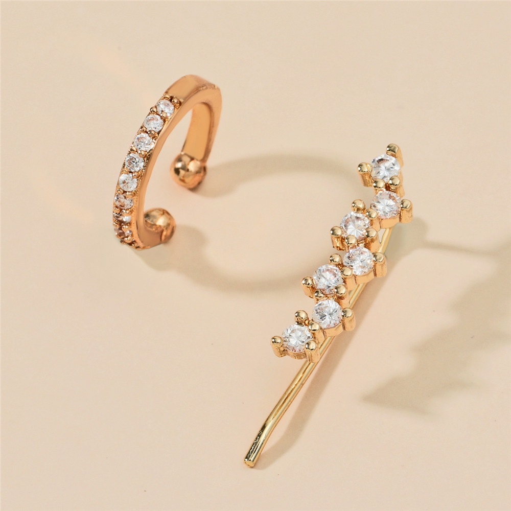 Khuyên kẹp vành tai không xỏ lỗ bằng hợp kim thời trang MIHAN1 cho nữ