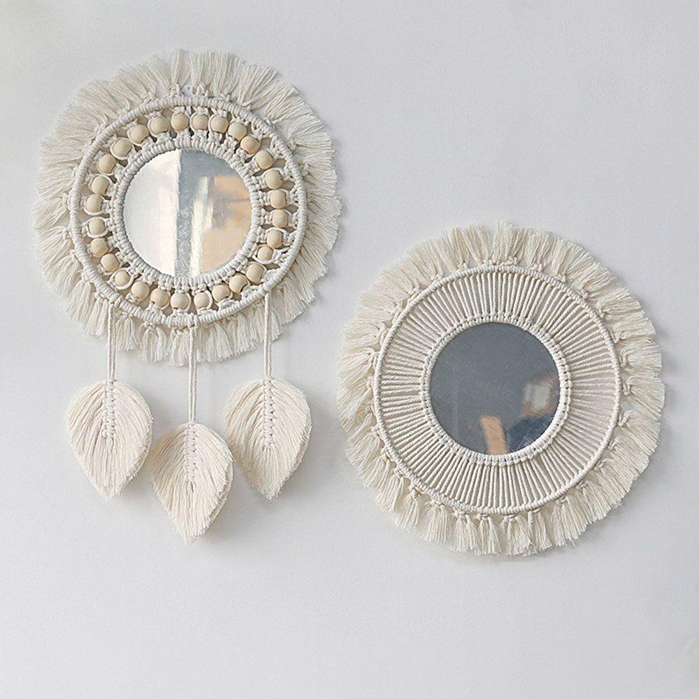 KUNHEV Gương Treo Tường Hình Hoa Mẫu Đơn Mới Trang Trí Phòng Ngủ Cho Bé