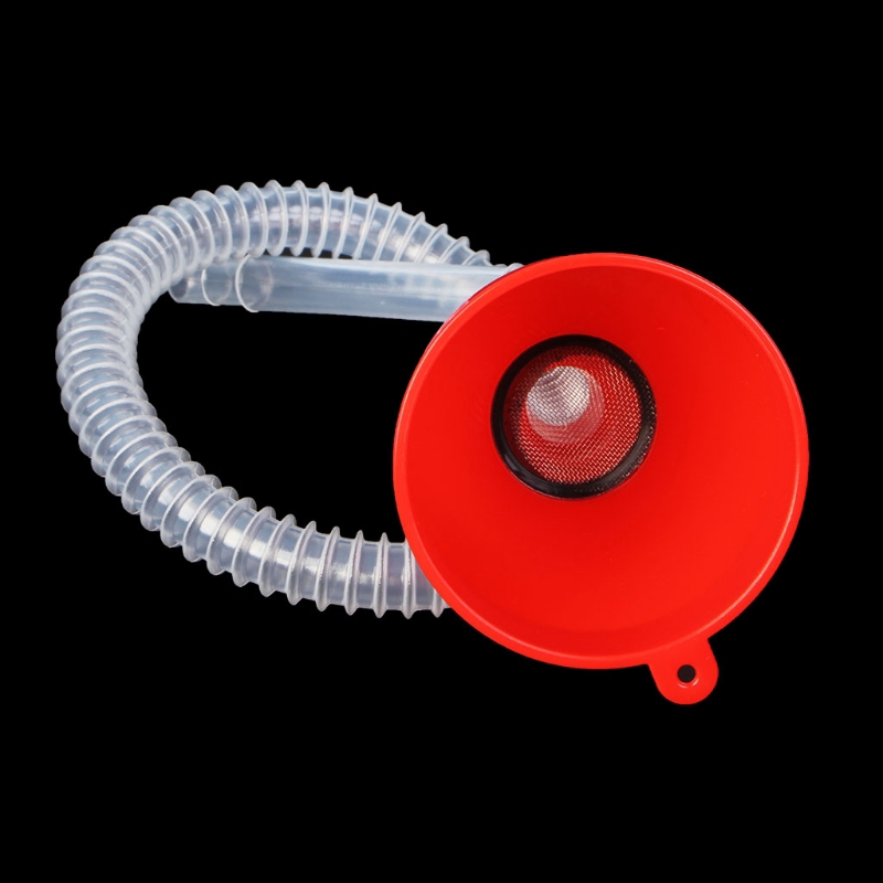 Phễu dẫn xăng dầu bằng nhựa kèm ống dẫn tiện dụng cho xe máy xe tải