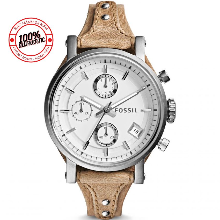 Đồng Hồ Nữ Fossil ES3625 Chronograph 38mm Authentic