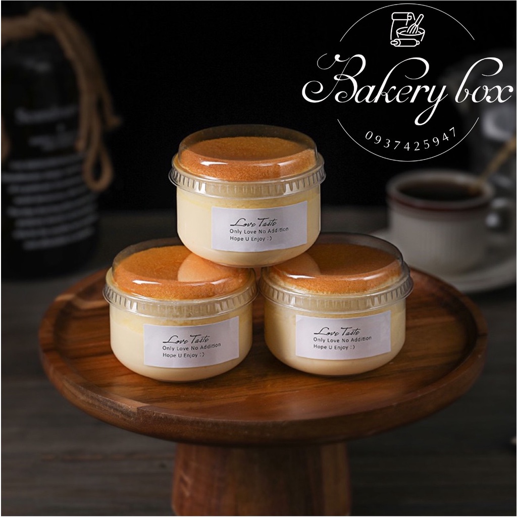 50 Hủ Pudding Tròn Nướng Chịu Nhiệt 140ml