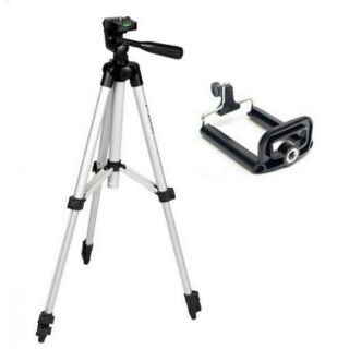 Chân máy ảnh + giá đỡ điện thoại chụp hình Tripod