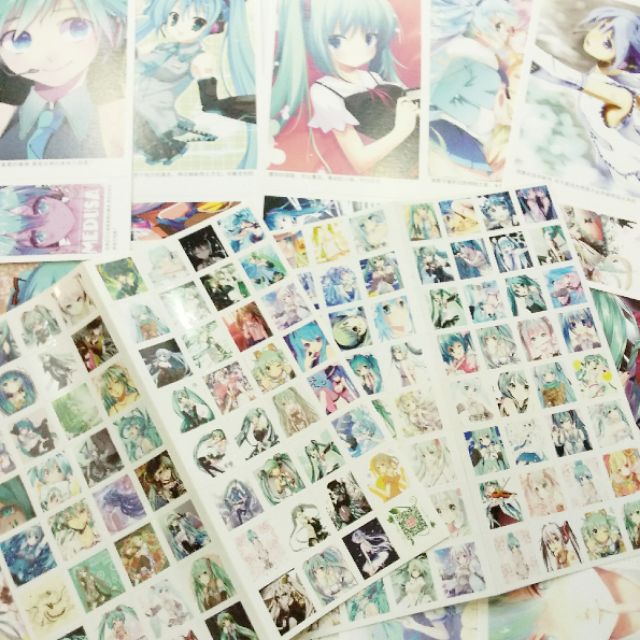 BỘ SHARE POSTCARD HATSUNE MIKU 188 TẤM