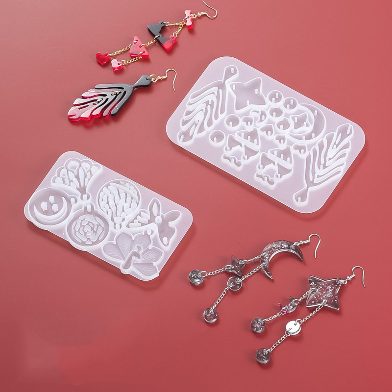 Khuôn Silicone Làm Mặt Dây Chuyền Thủ Công DIY Thời Trang