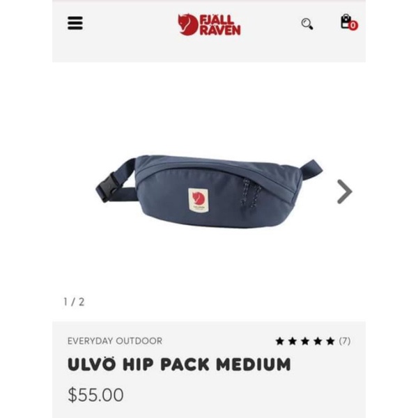 TÚI ĐEO CHÉO, BỤNG  KANKEN ULVO HIP PACK- Medium