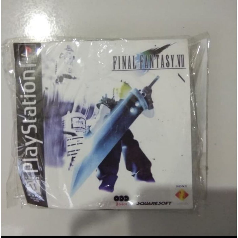 Đĩa Nghe Nhạc Cd Trong Game Final Fantasy Vii 7 Ps1 Playstation 1