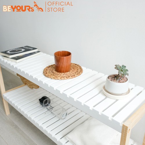 Kệ Đa Năng Bằng Gỗ BEYOURs Bench 2FL Để Sách Giày Dép Đựng Đồ Dễ Dàng Lắp Ráp Phòng Khách, Phòng Ngủ