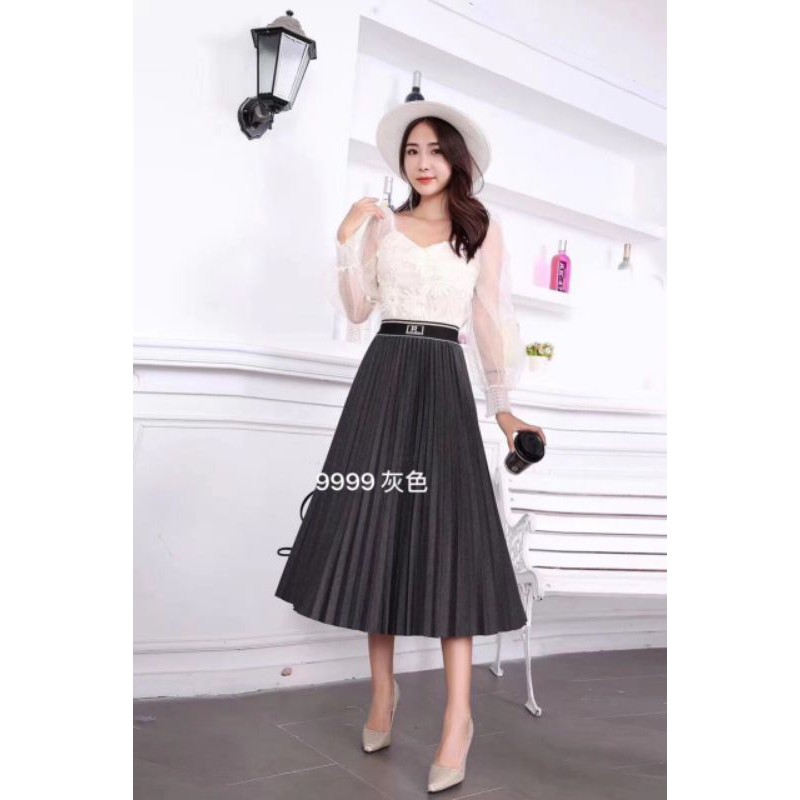 Chân váy xếp li