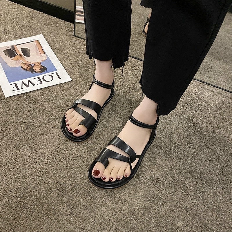 Sandal học sinh MAILIAA quai xỏ ngón kiểu mới đai thun đi êm