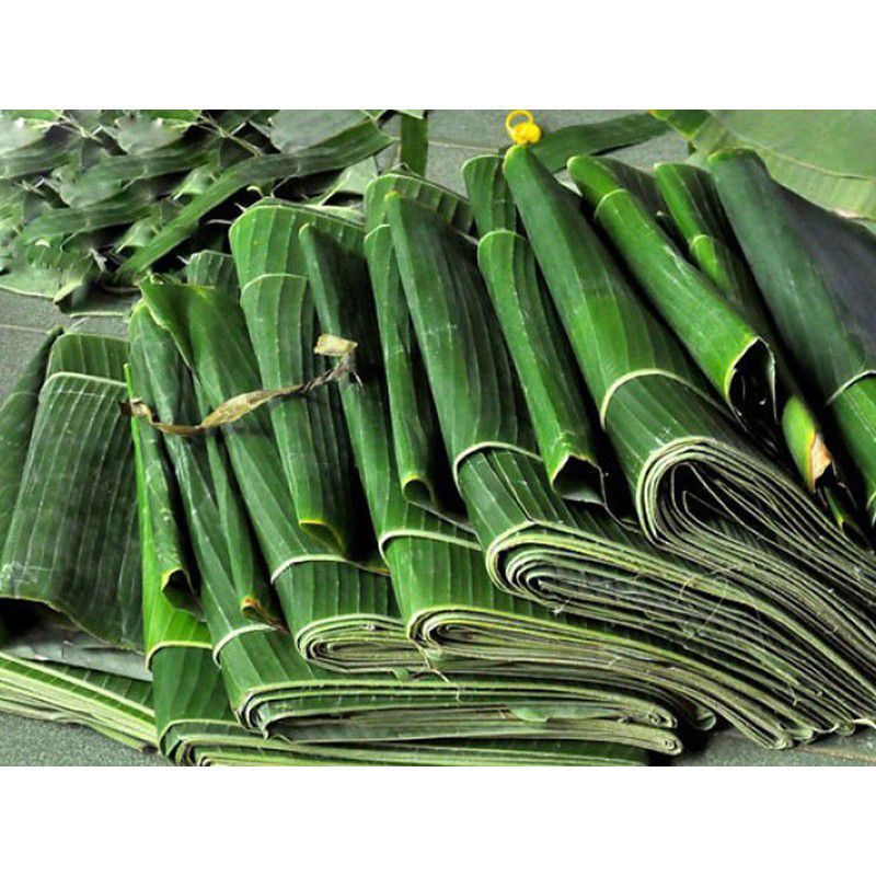 Lá chuối tươi:gói bánh, gói giò...;19k/1kg