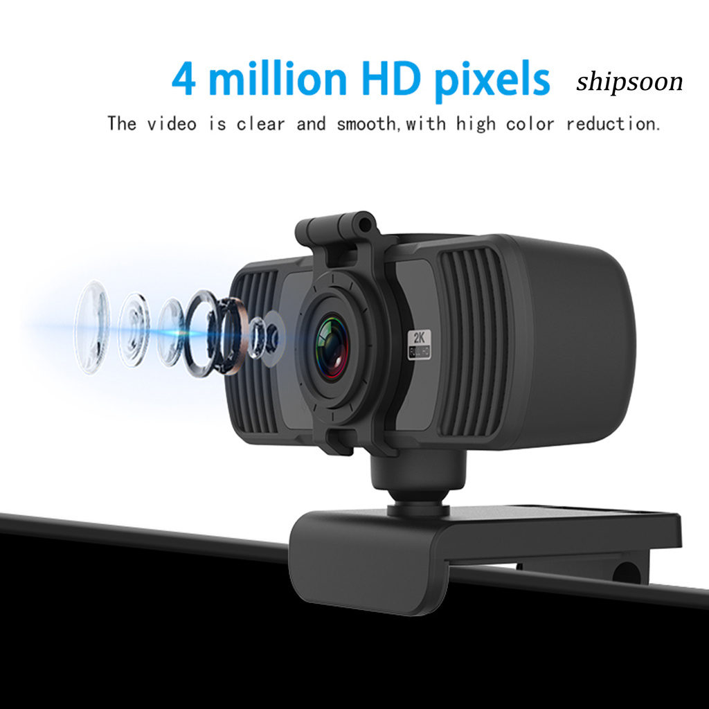 Webcam Ssn - Webcam 2k Autofous Usb Hd Kèm Mic Cho Mac Laptop | BigBuy360 - bigbuy360.vn