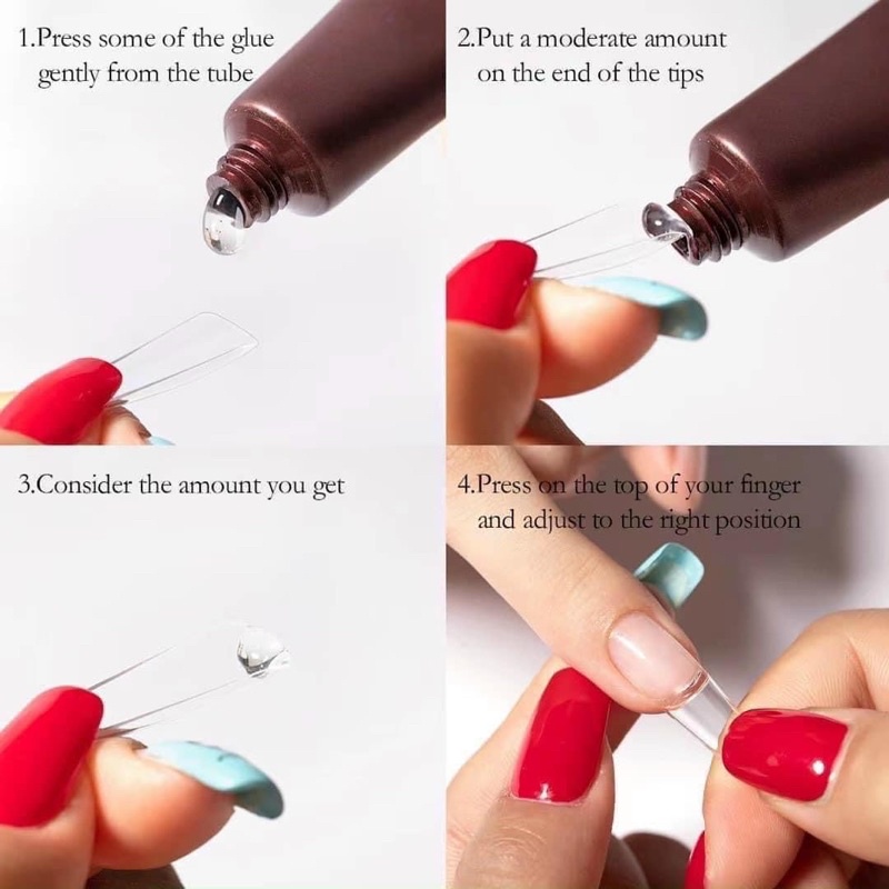 Gel gắn móng úp Huaxi