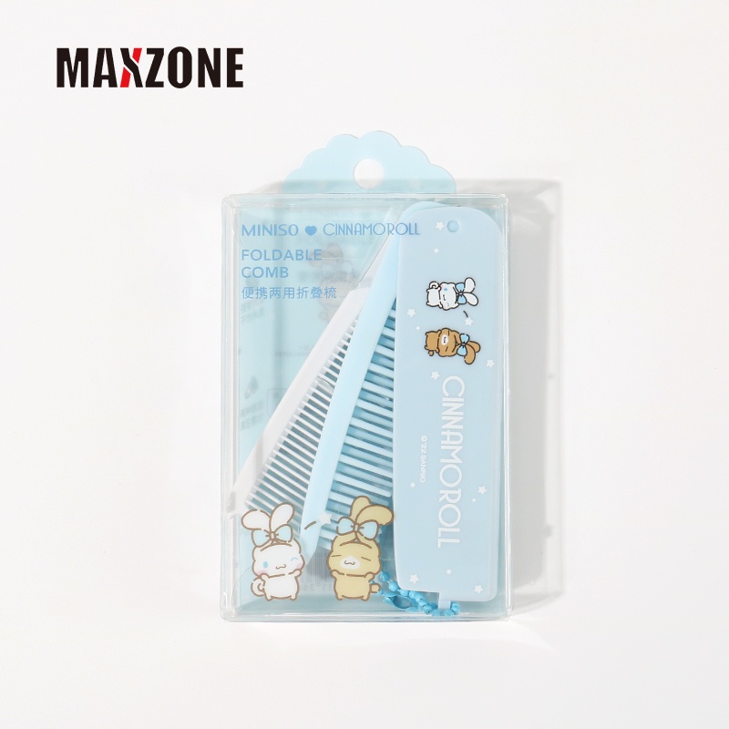 Lược Gấp Gọn Bằng Nhựa Họa Tiết Hoạt Hình Cinnamoroll My Melody 2022 Sanrioes