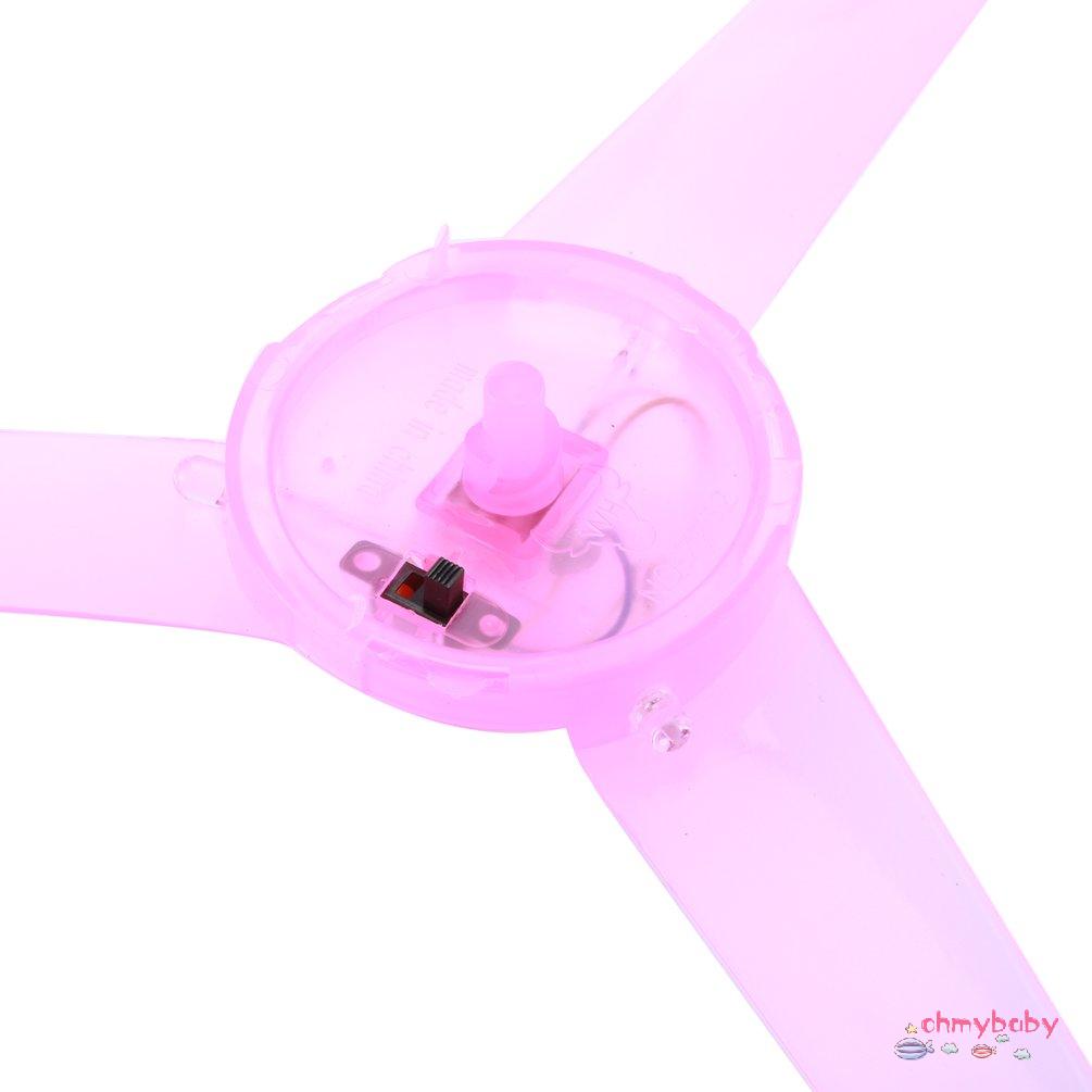 【OMB】 Funny Spinning Flyer Luminous Flying Disk Led Light Handle Flash For Kids