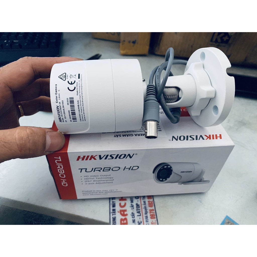 Camera quan sát HIKVISION 2.0 modell DS-2CE16D0T-IR (HD-TVI 2M)