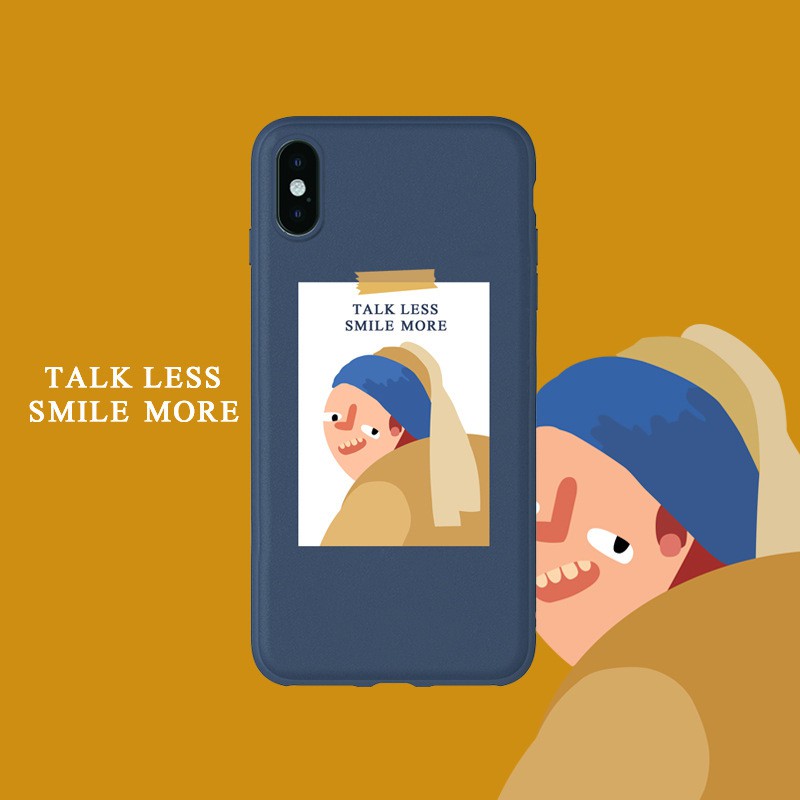 Ốp Điện Thoại In Hình Cô Gái Sáng Tạo Cho Iphone Xs Max I 8 I 7 I 6 6s Plus | BigBuy360 - bigbuy360.vn