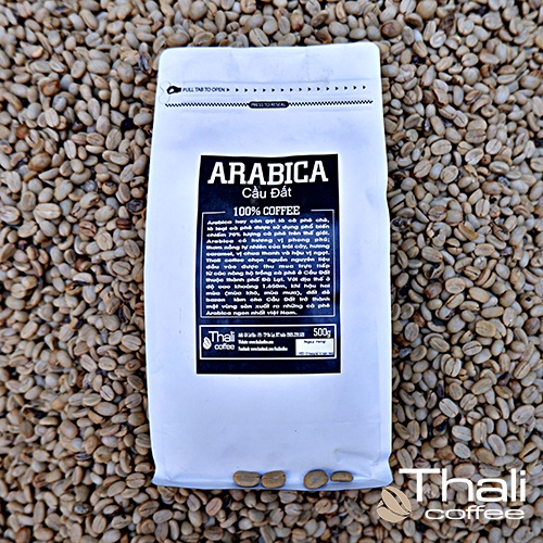 1,5kg cà phê sạch, arabica cầu đât