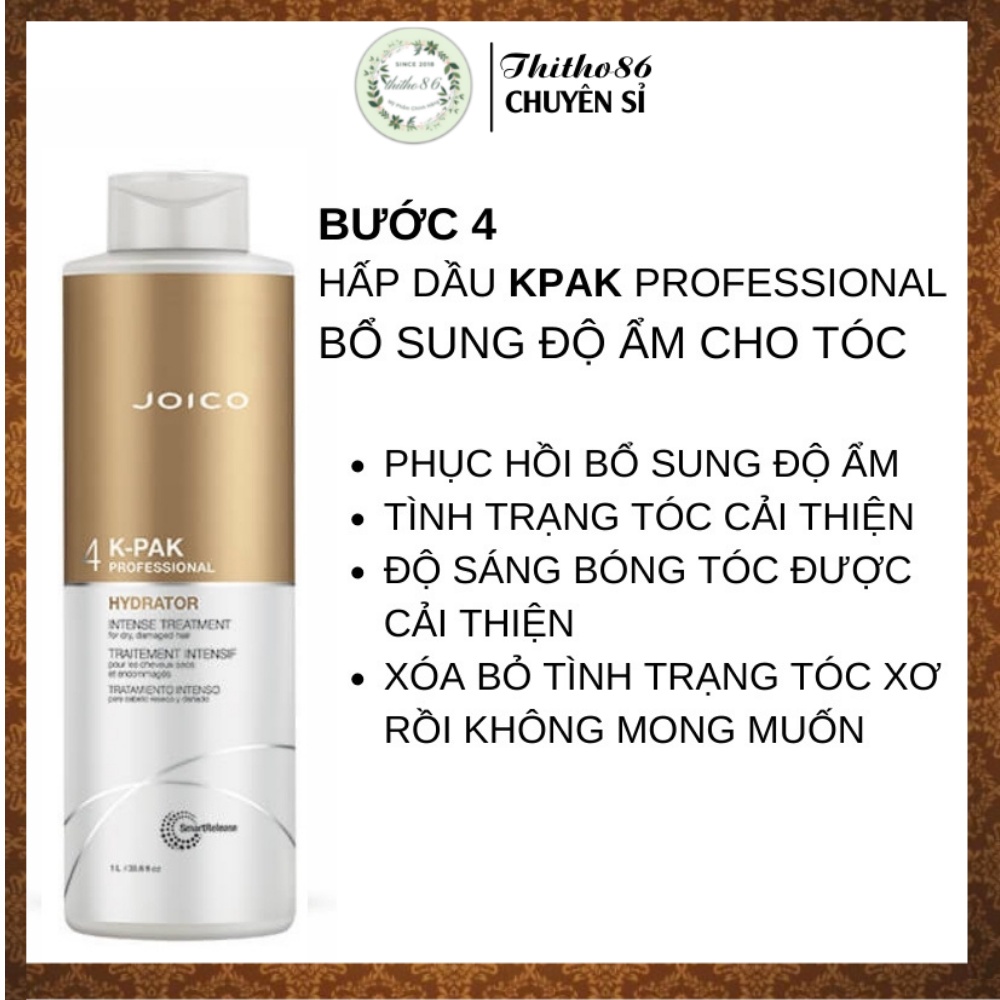 Hấp Dầu Tăng Cường Độ Ẩm JOICO KPAK PROFESSIONAL HYDRATOR 1000ML