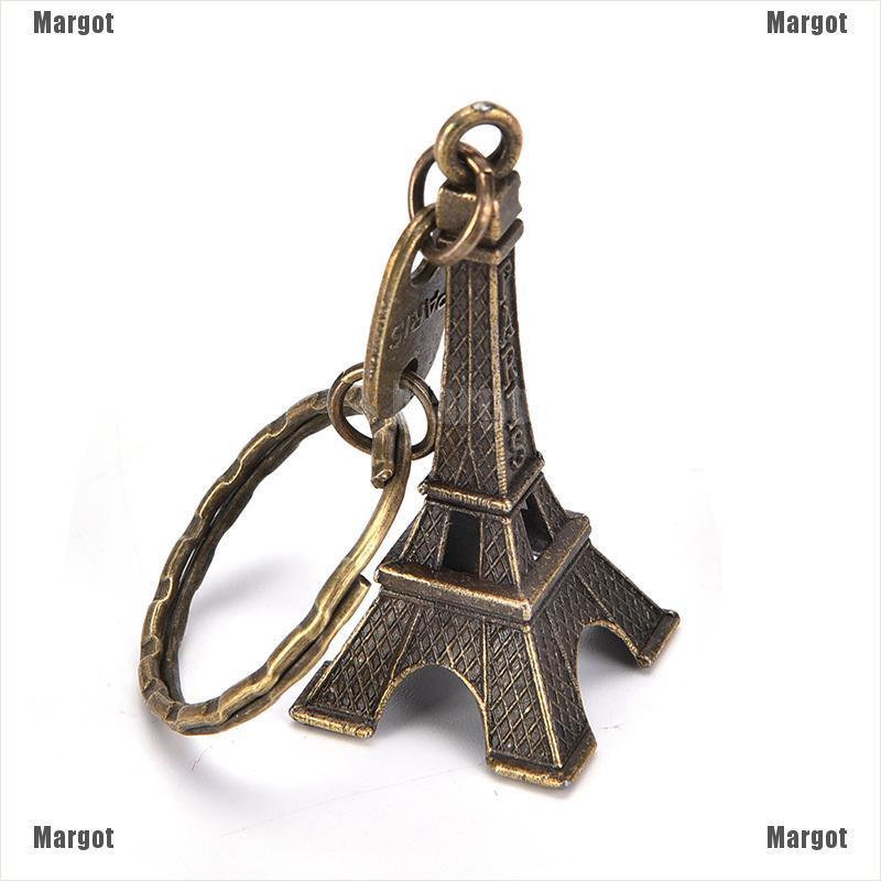 Móc Khóa Hình Tháp Eiffel Phong Cách Retro
