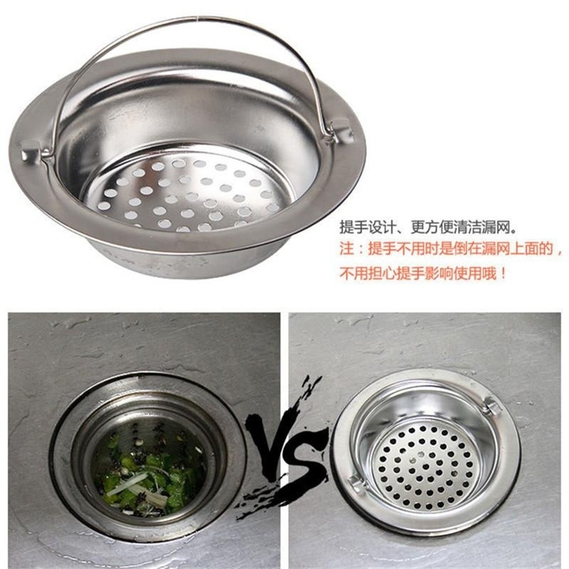 Lưới Lọc Bồn Rửa Chén Bằng Thép Không Gỉ 9cm 10cm | BigBuy360 - bigbuy360.vn