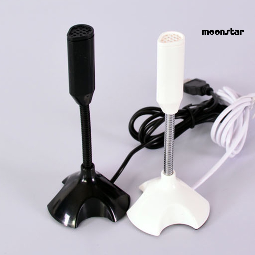 MN_moonstar Home Studio Portable USB Omnidirectional Computer Laptop Desktop Microphone